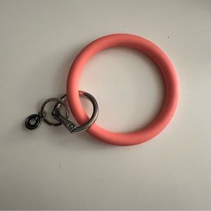 Circle Keychain Wristlet